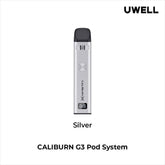 CALIBURN G3 SILVER - Click & Vape